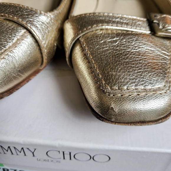 Jimmy Choo loafers shoes size 37.5 - Picture 8 of 9